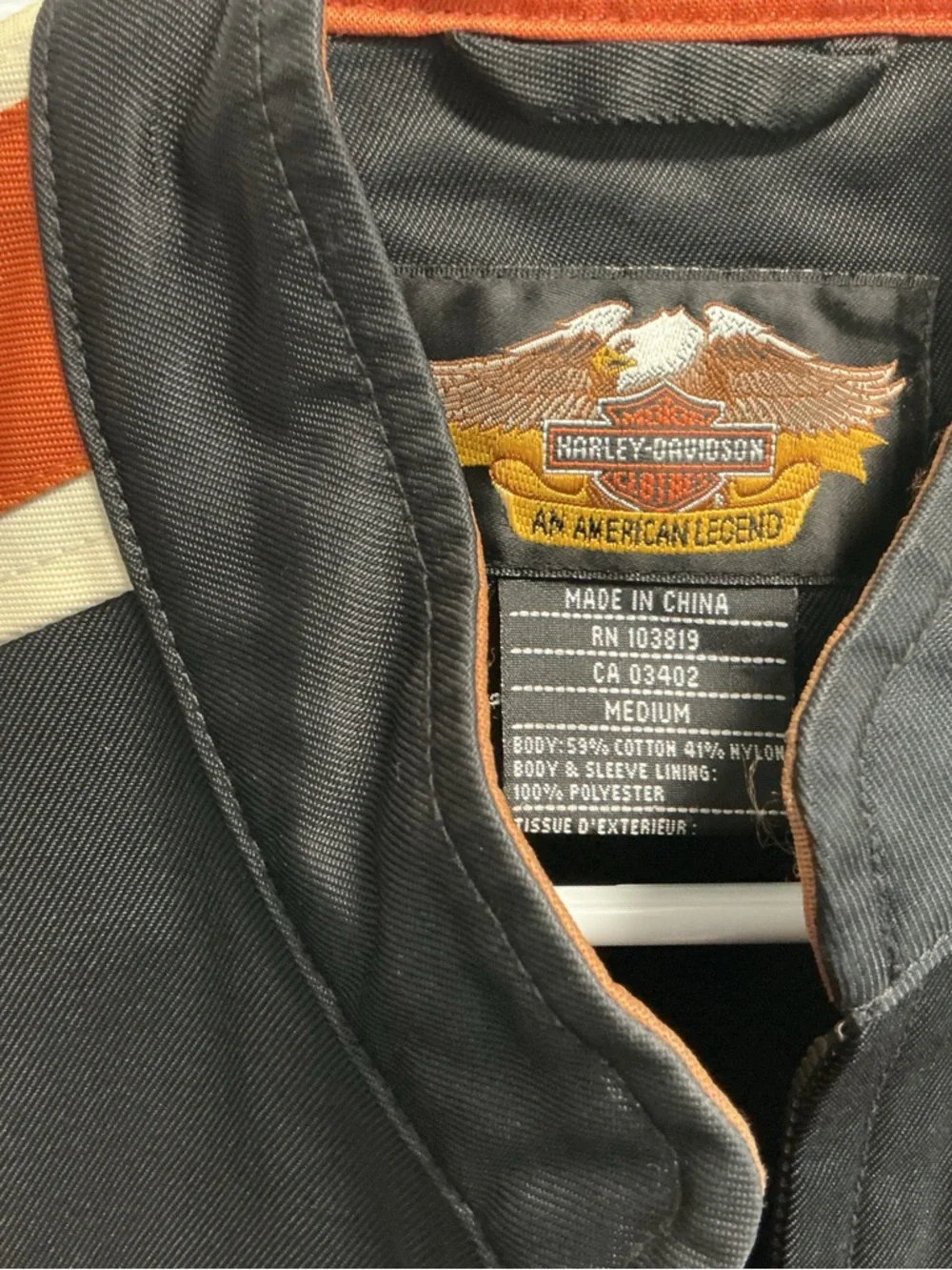 Harley-Davidson Women’s Embroidered Riding Jacket Sz M - Picture 3 of 4